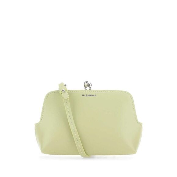JIL SANDER Clasp Clutch Bag Women GREEN Crossbody - Picture 2 of 2